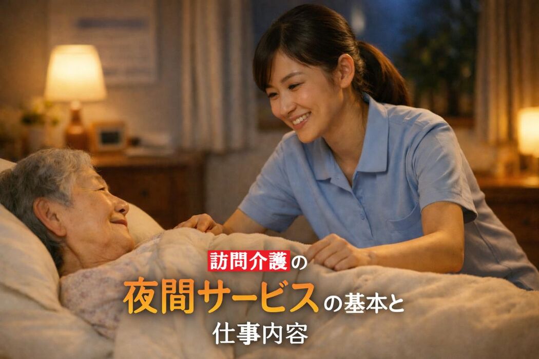 訪問介護の夜間サービスの基本と仕事内容・求人・やりがいを徹底解説