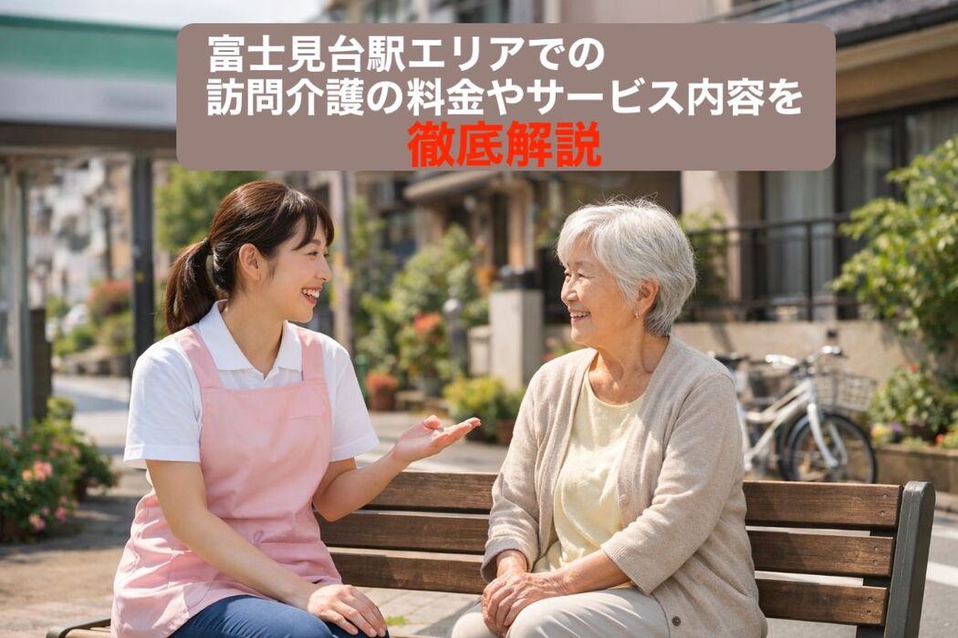 富士見台駅エリアでの訪問介護の料金やサービス内容を徹底解説