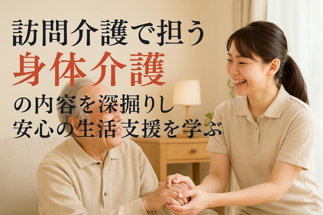 訪問介護が担う身体介護の内容を深掘りし安心の生活支援を学ぶ